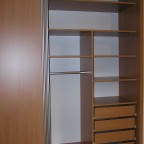 Vestavná skříň - lamino